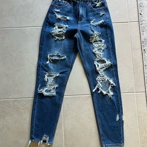 American Eagle mom jean